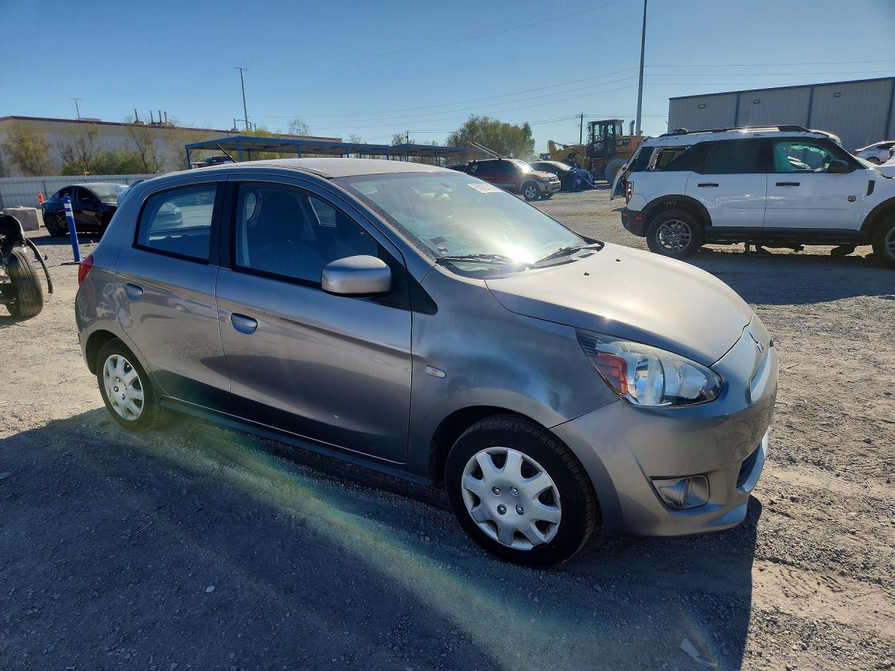 2015 Mitsubishi Mirage De Gray vin: ML32A3HJ1FH036667