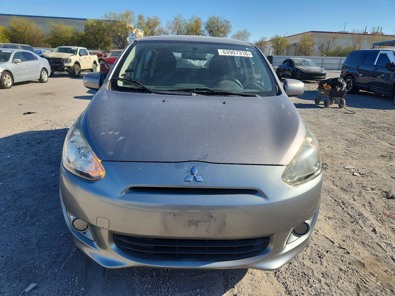 2015 Mitsubishi Mirage De Gray vin: ML32A3HJ1FH036667