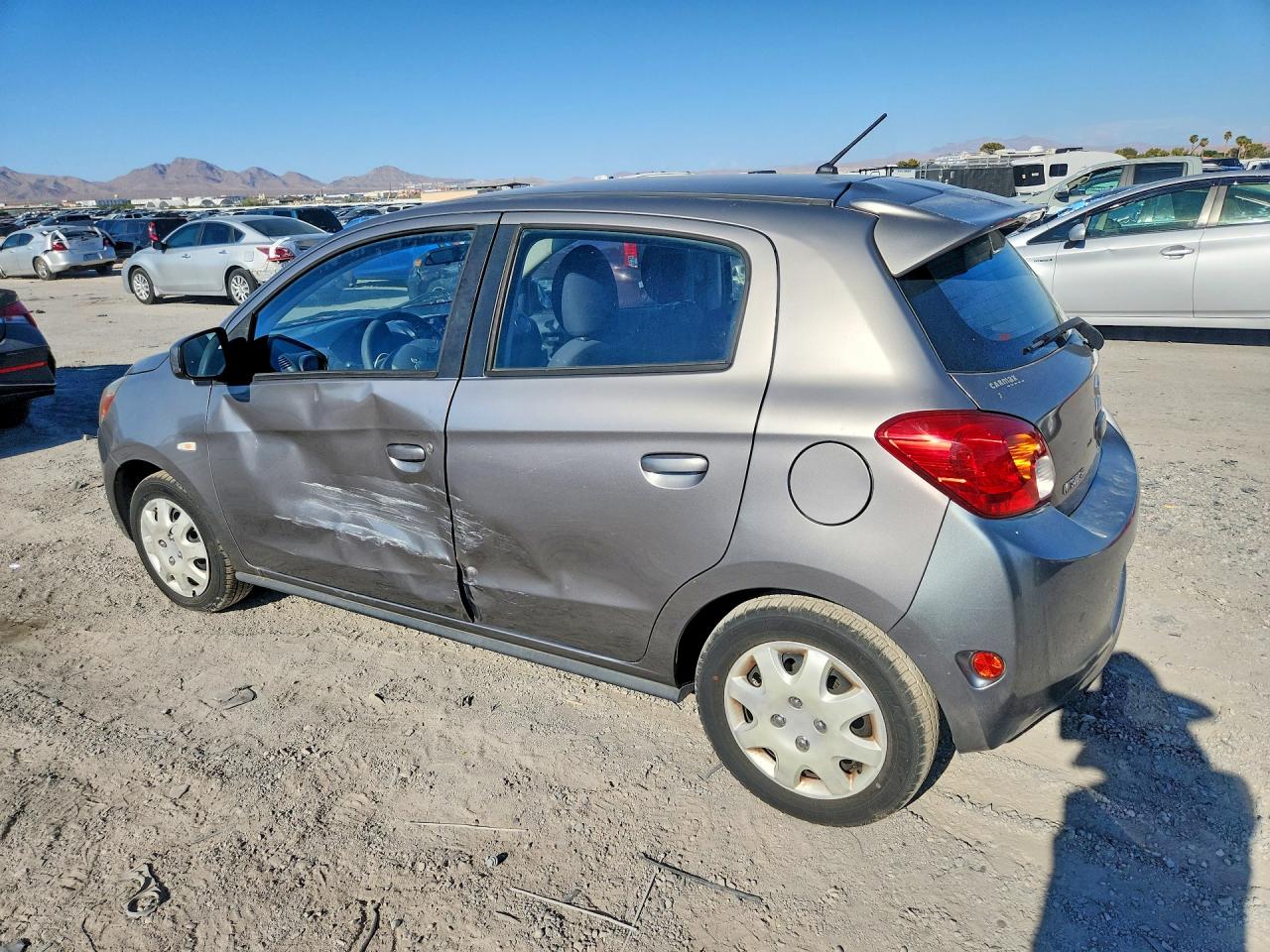 2015 Mitsubishi Mirage De Gray vin: ML32A3HJ1FH036667