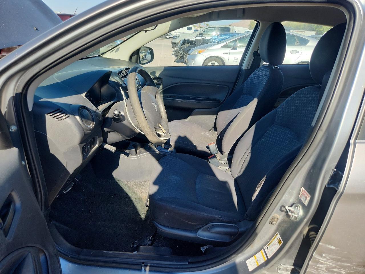2015 Mitsubishi Mirage De Gray vin: ML32A3HJ1FH036667