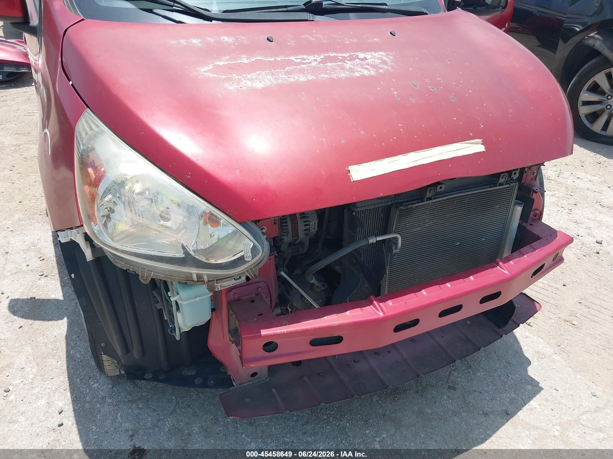 2015 Mitsubishi Mirage De Red vin: ML32A3HJ1FH043750
