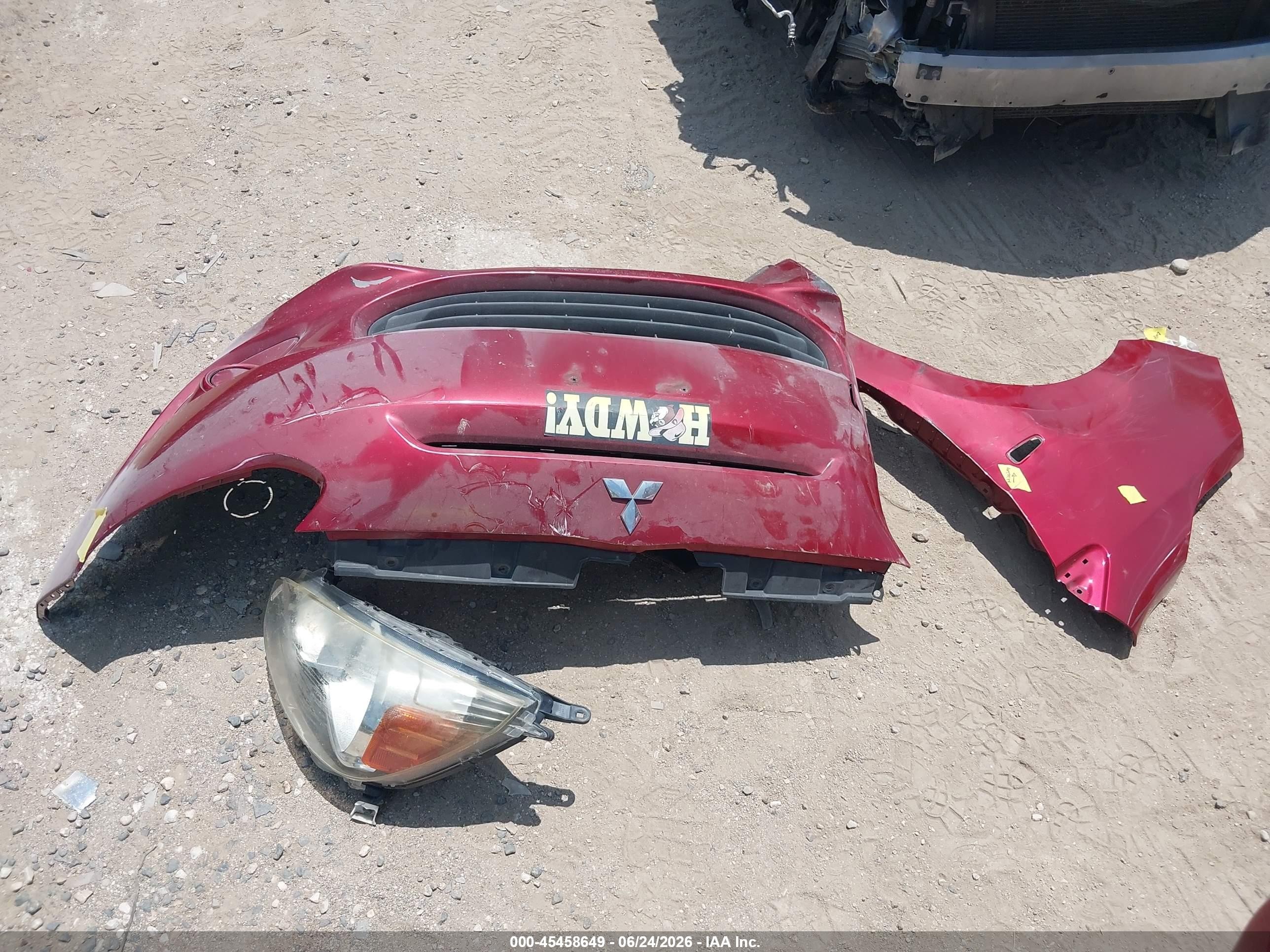 2015 Mitsubishi Mirage De Red vin: ML32A3HJ1FH043750