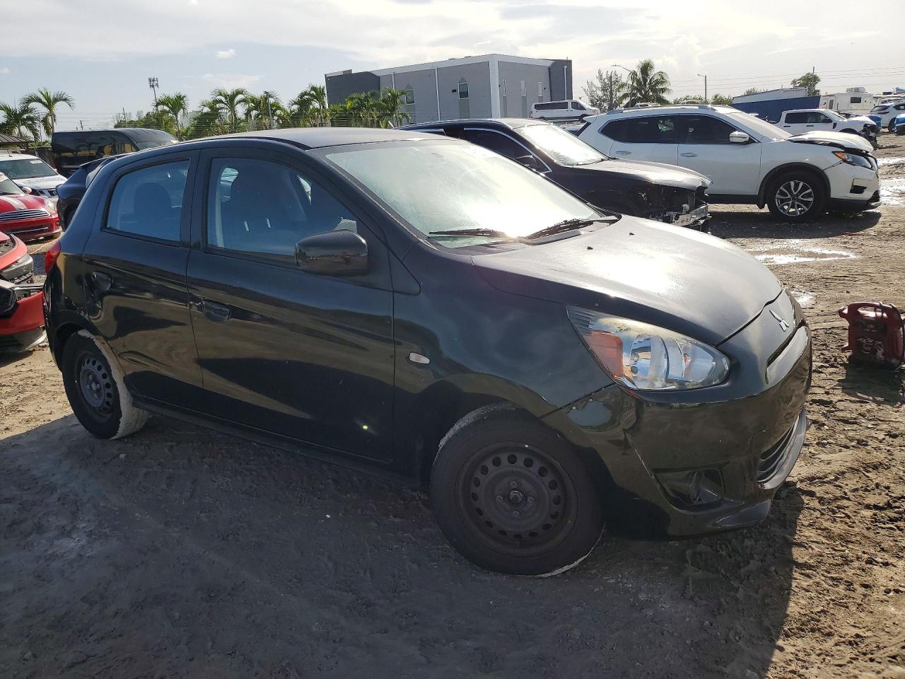 2015 Mitsubishi Mirage De Black vin: ML32A3HJ1FH047121