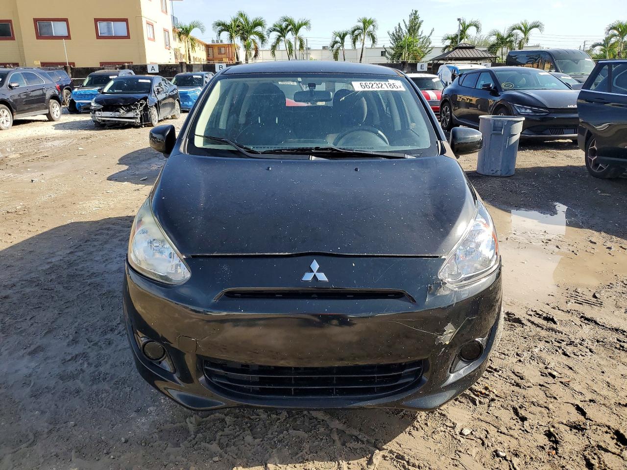 2015 Mitsubishi Mirage De Black vin: ML32A3HJ1FH047121
