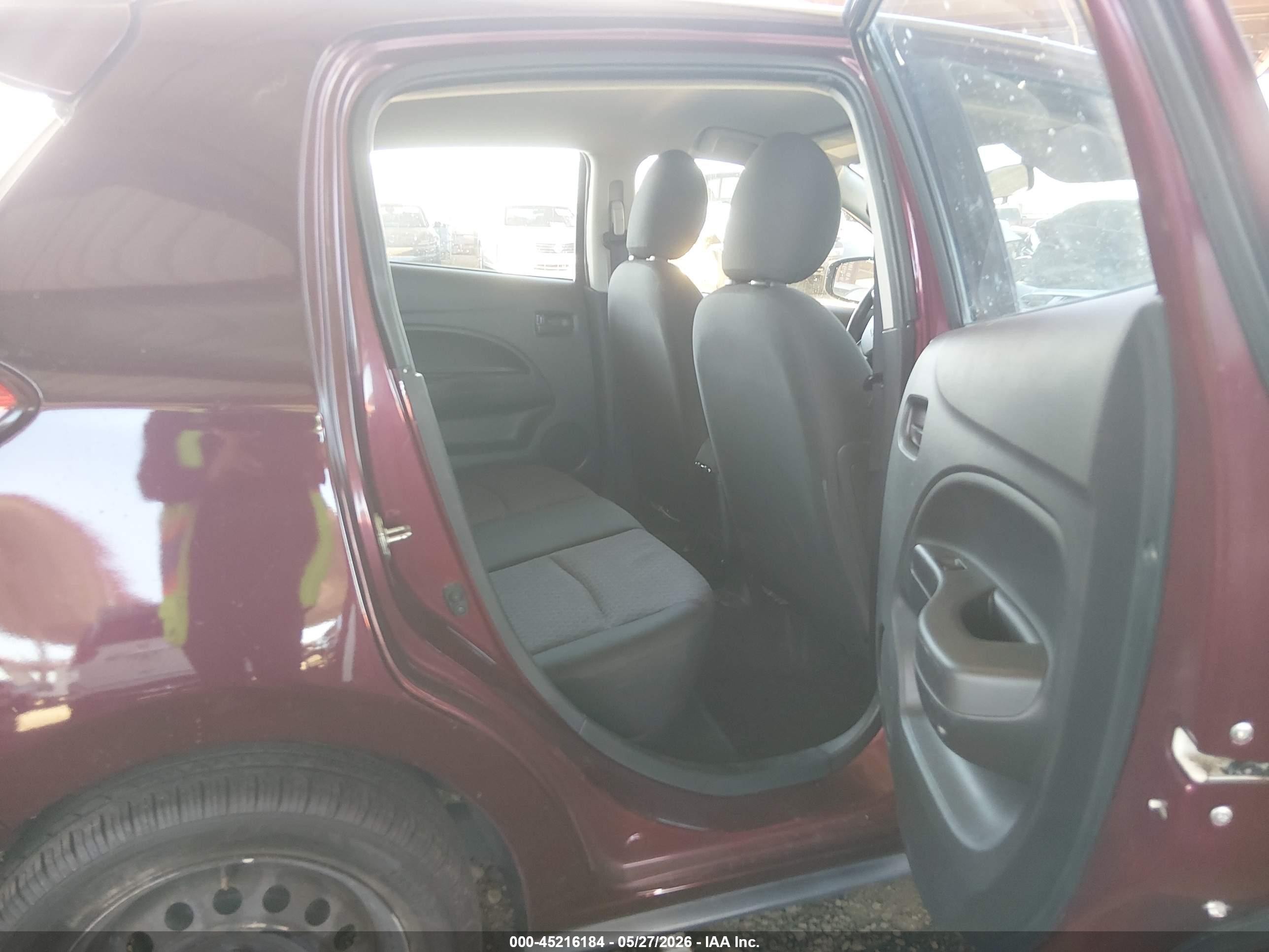 2020 Mitsubishi Mirage Es Maroon vin: ML32A3HJ1LH007598