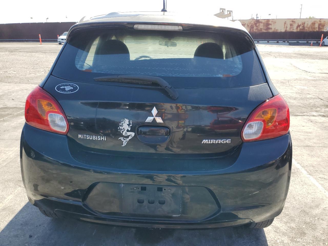 2015 Mitsubishi Mirage De Black vin: ML32A3HJ2FH011812