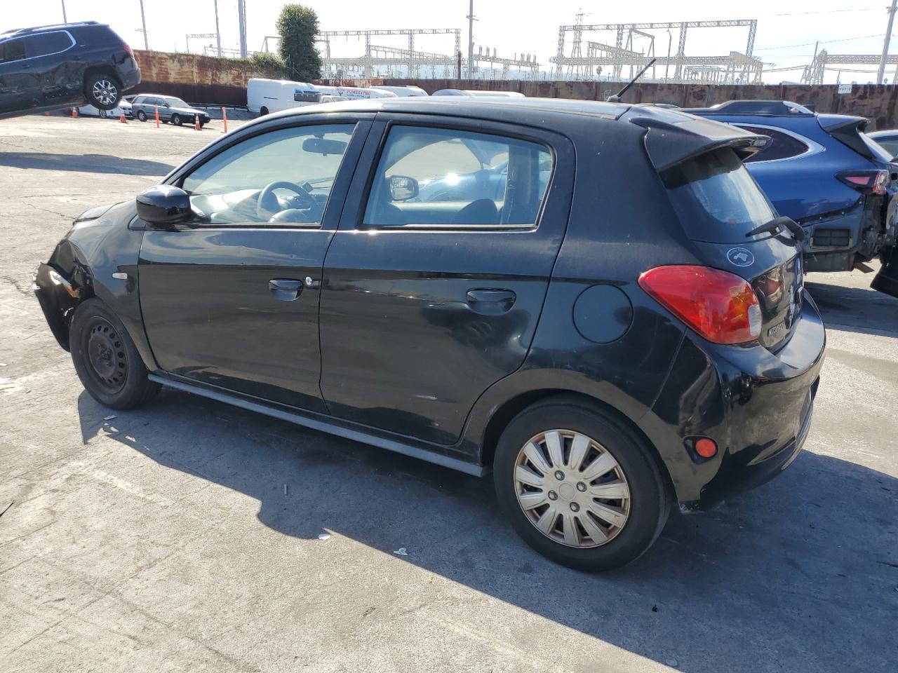2015 Mitsubishi Mirage De Black vin: ML32A3HJ2FH011812