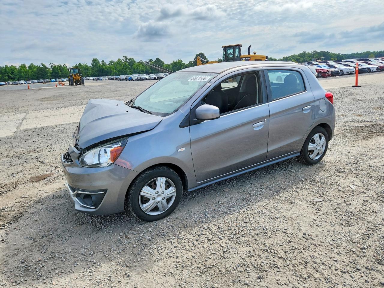 2020 Mitsubishi Mirage Es Gray vin: ML32A3HJ2LH004368