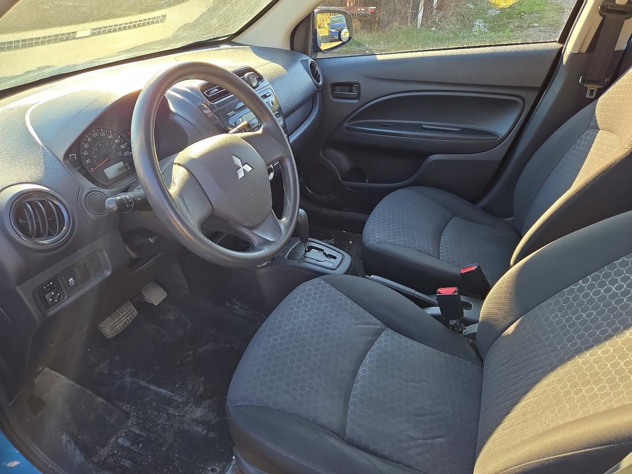 2014 Mitsubishi Mirage De Blue vin: ML32A3HJ3EH004737