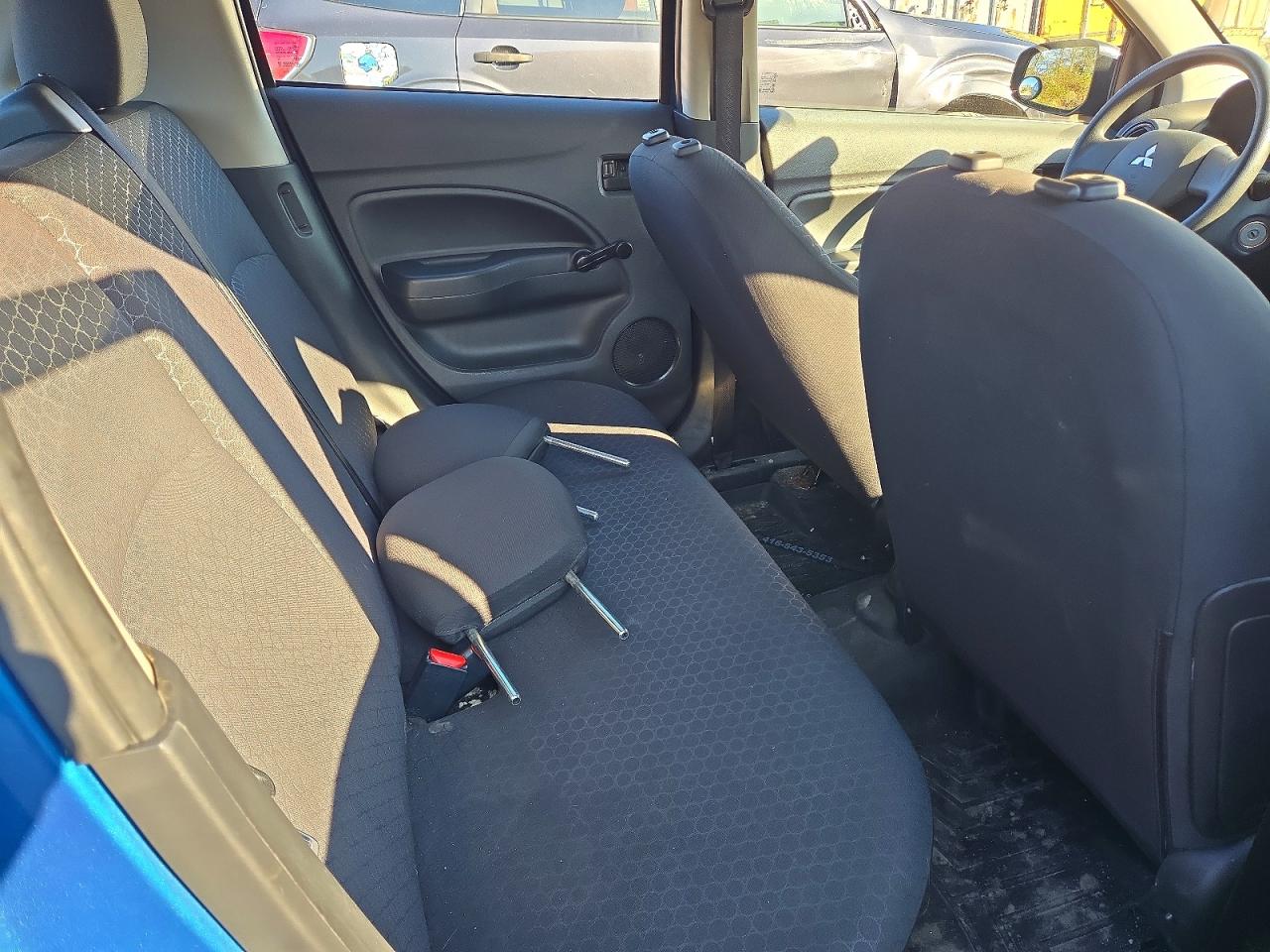 2014 Mitsubishi Mirage De Blue vin: ML32A3HJ3EH004737