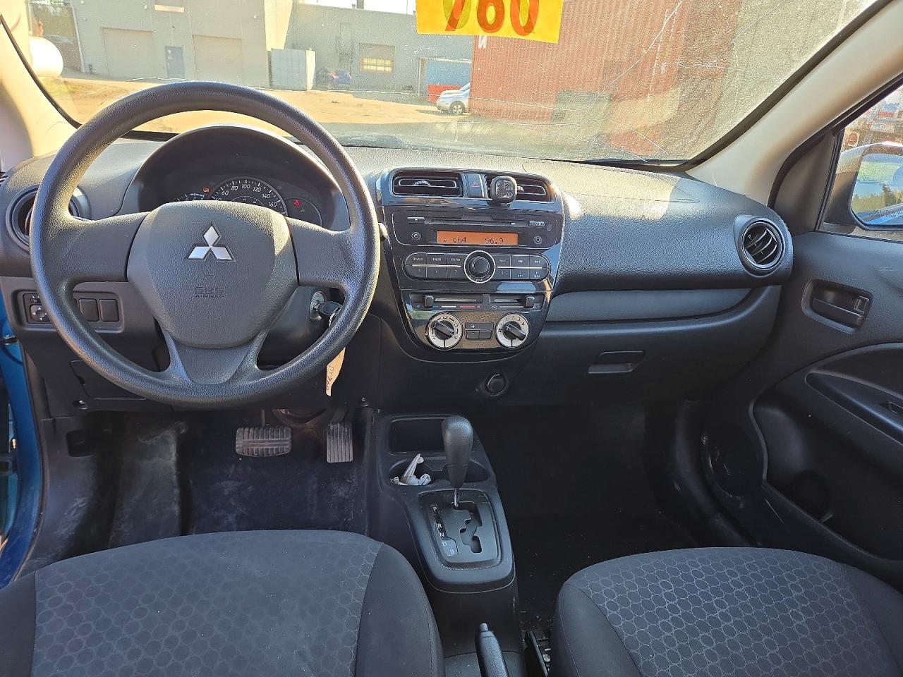 2014 Mitsubishi Mirage De Blue vin: ML32A3HJ3EH004737