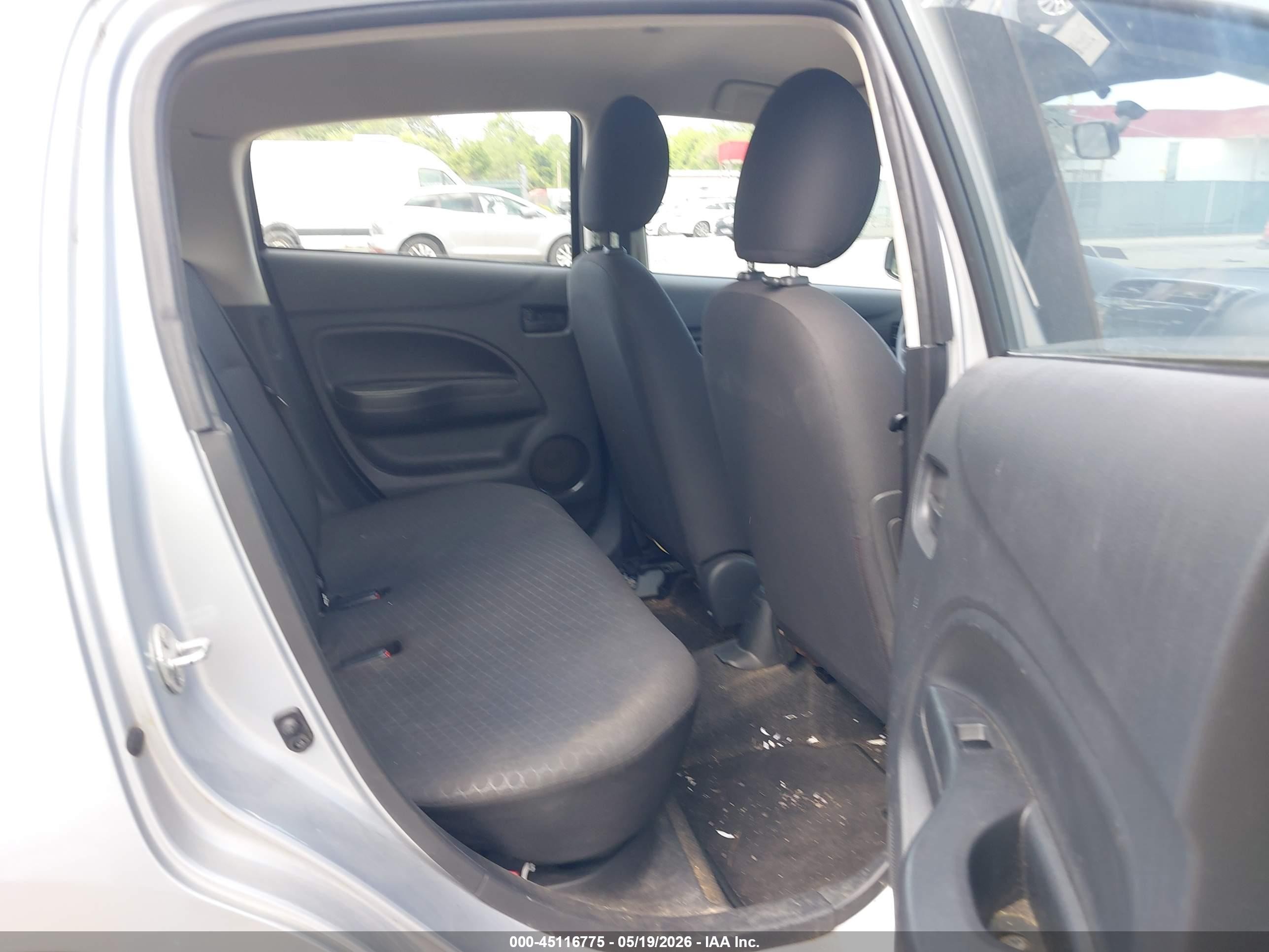 2014 Mitsubishi Mirage De Silver vin: ML32A3HJ3EH006682