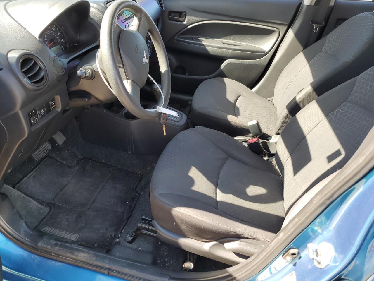 2015 Mitsubishi Mirage De Синий vin: ML32A3HJ3FH005050