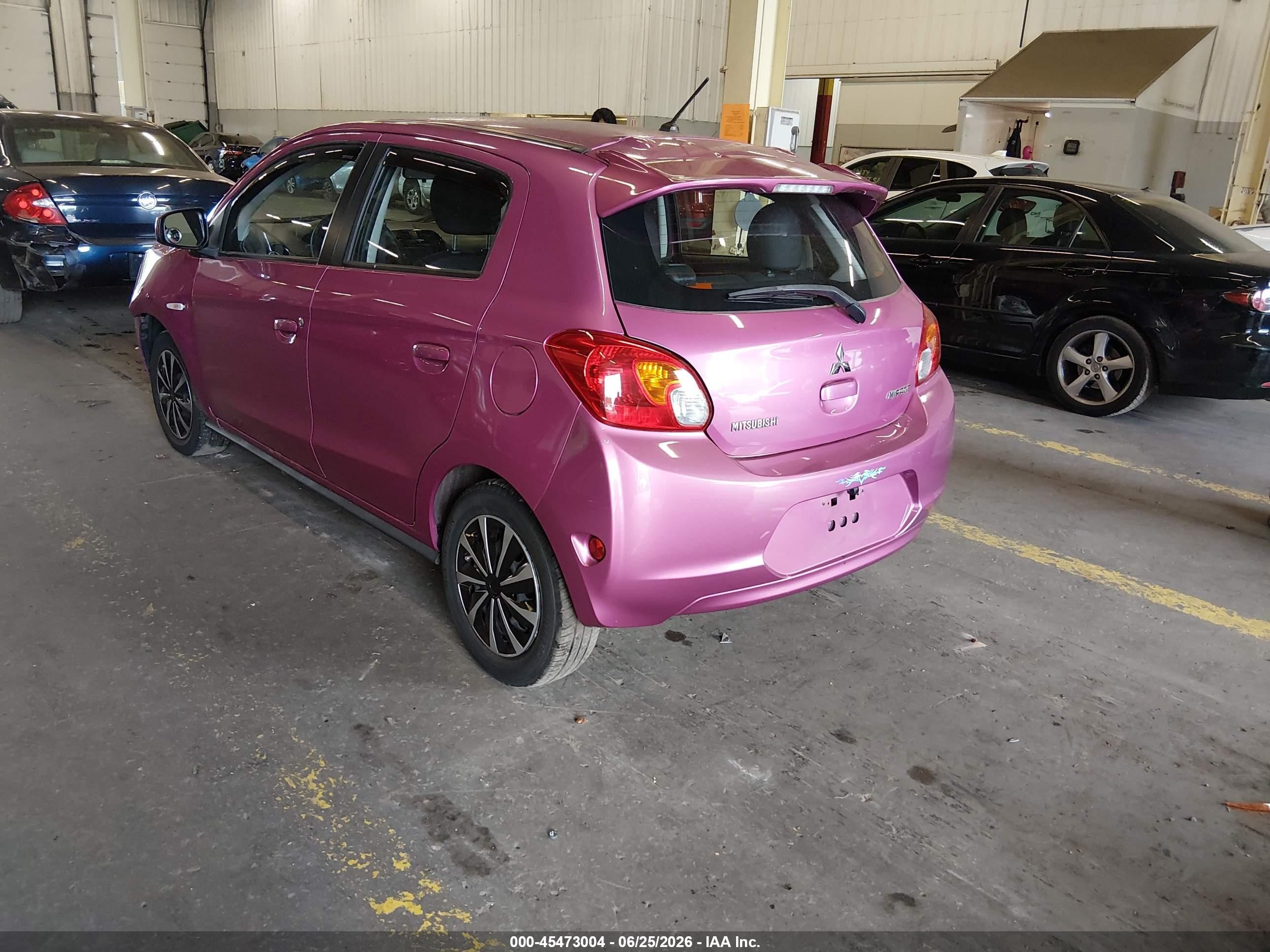 2015 Mitsubishi Mirage De Pink vin: ML32A3HJ3FH035505