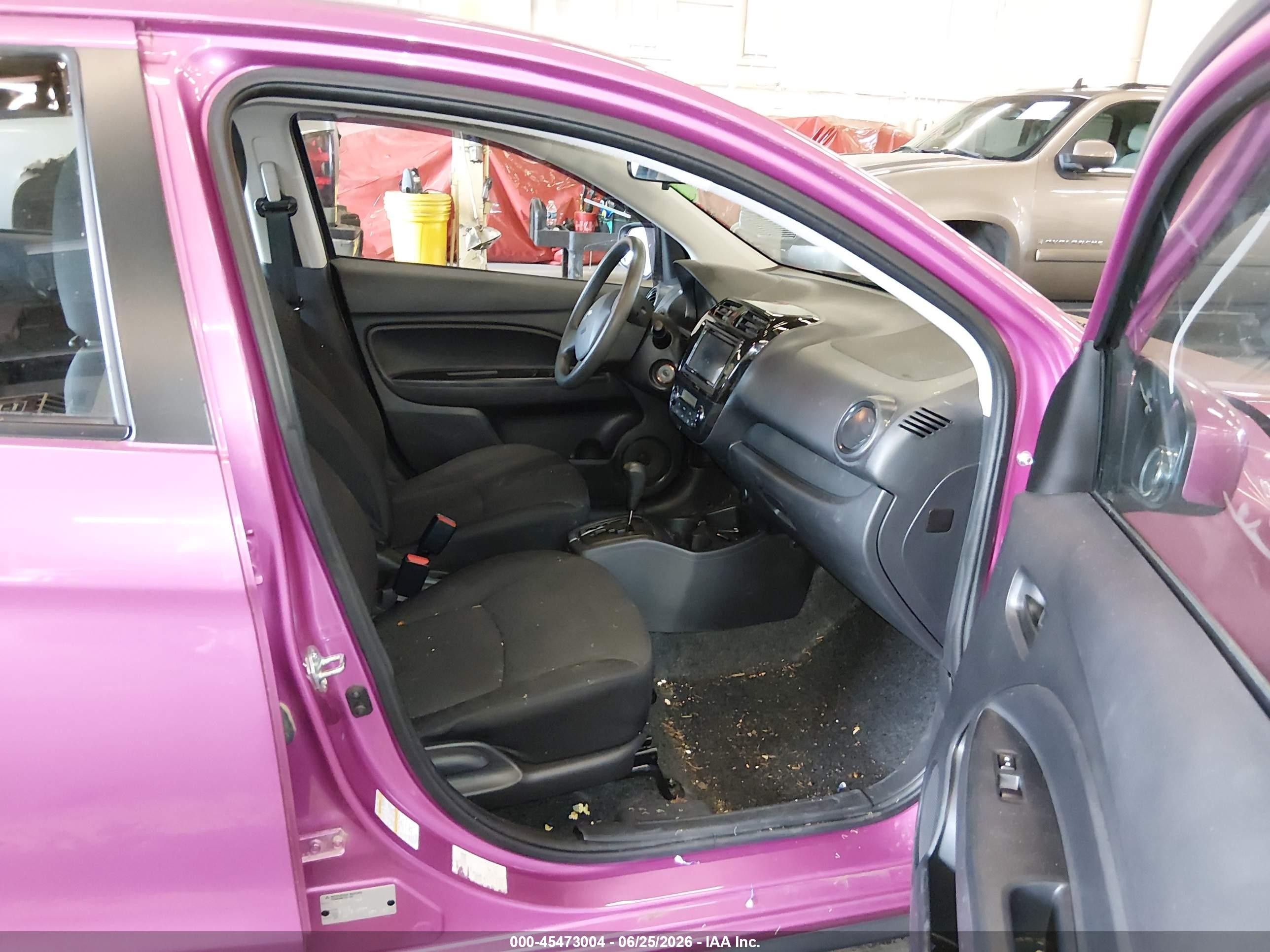2015 Mitsubishi Mirage De Pink vin: ML32A3HJ3FH035505