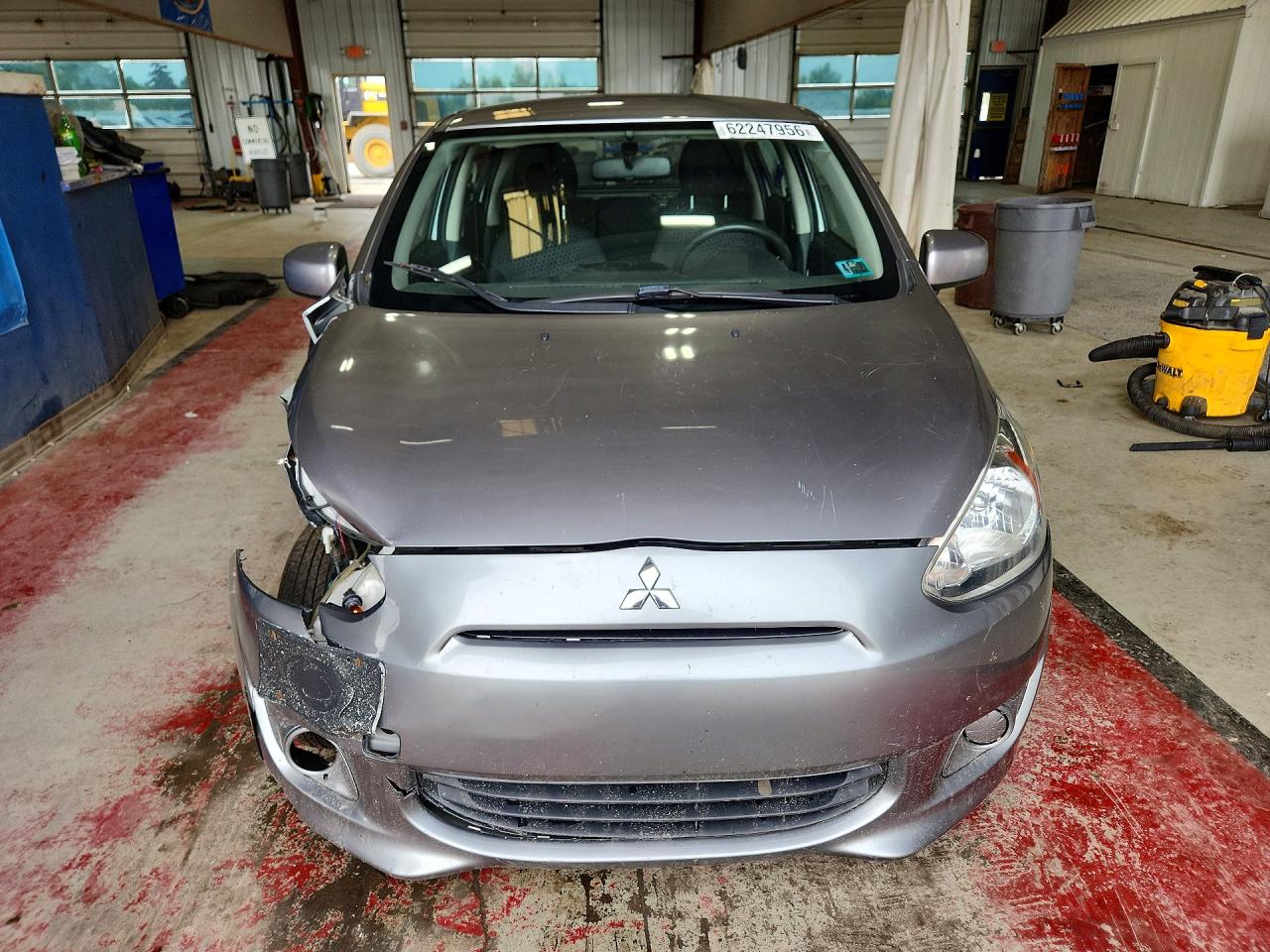 2015 Mitsubishi Mirage De Silver vin: ML32A3HJ3FH046519