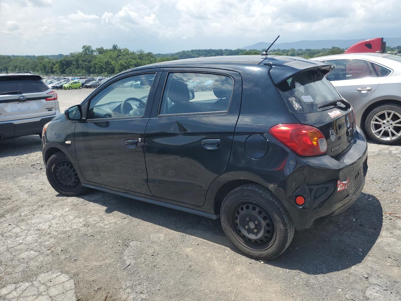 2015 Mitsubishi Mirage De Black vin: ML32A3HJ3FH046620