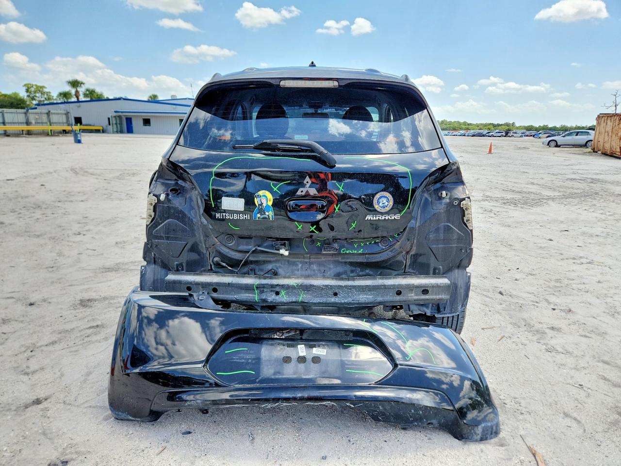 2015 Mitsubishi Mirage De Black vin: ML32A3HJ3FH046634