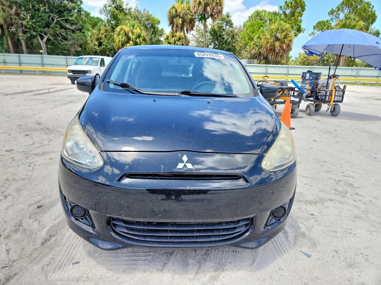 2015 Mitsubishi Mirage De Black vin: ML32A3HJ3FH046634