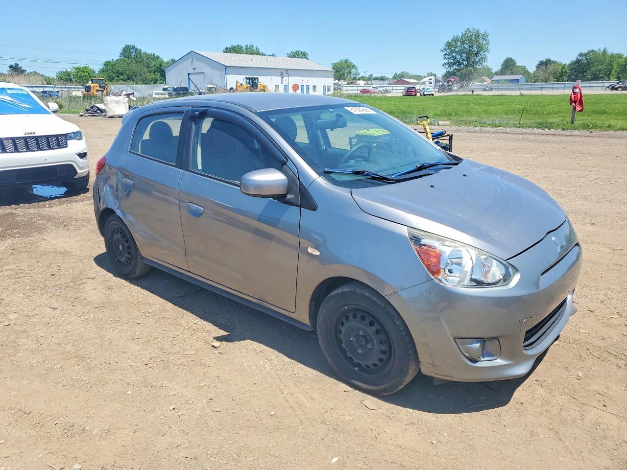 2015 Mitsubishi Mirage De Gray vin: ML32A3HJ3FH057567