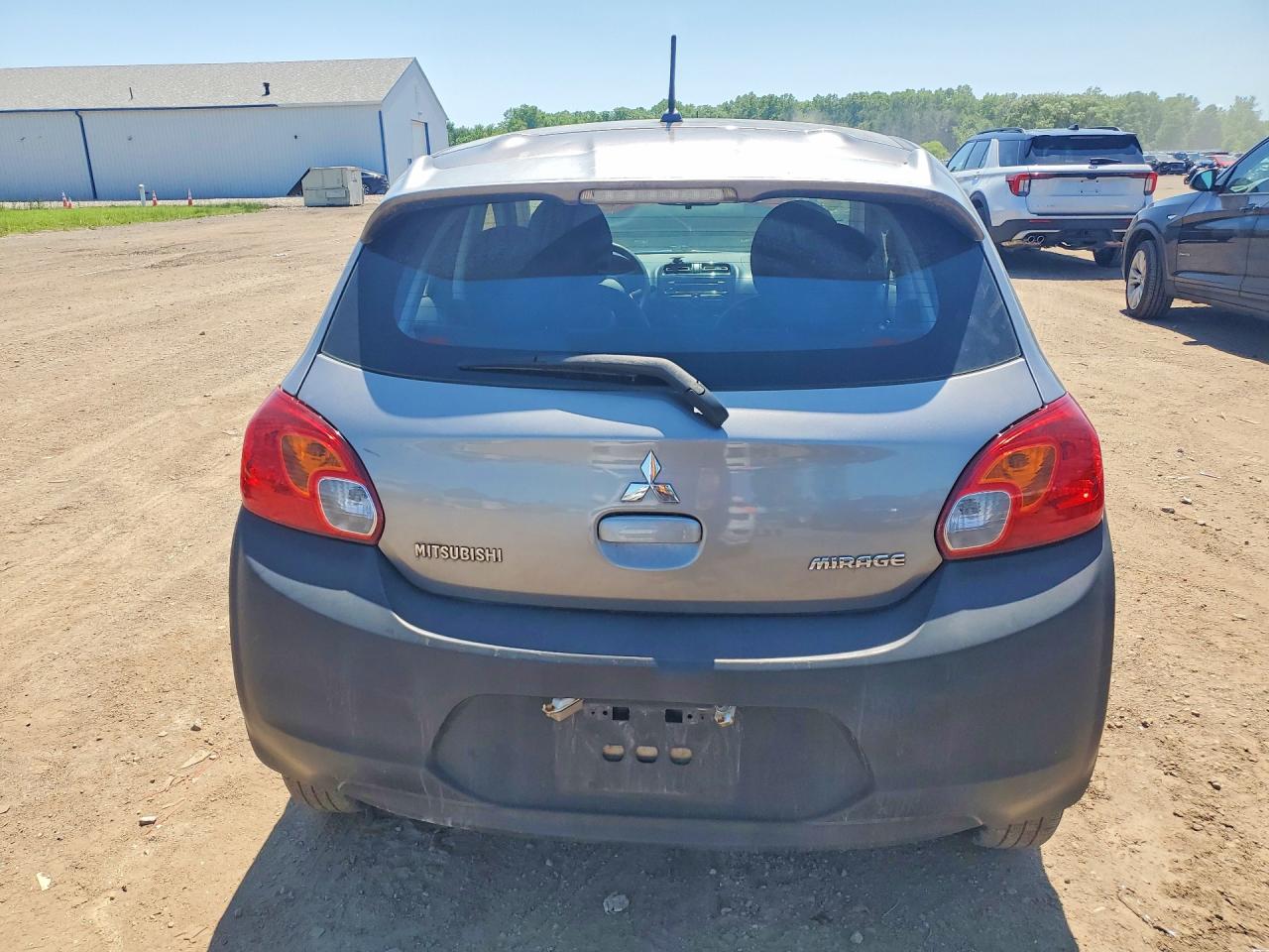 2015 Mitsubishi Mirage De Gray vin: ML32A3HJ3FH057567