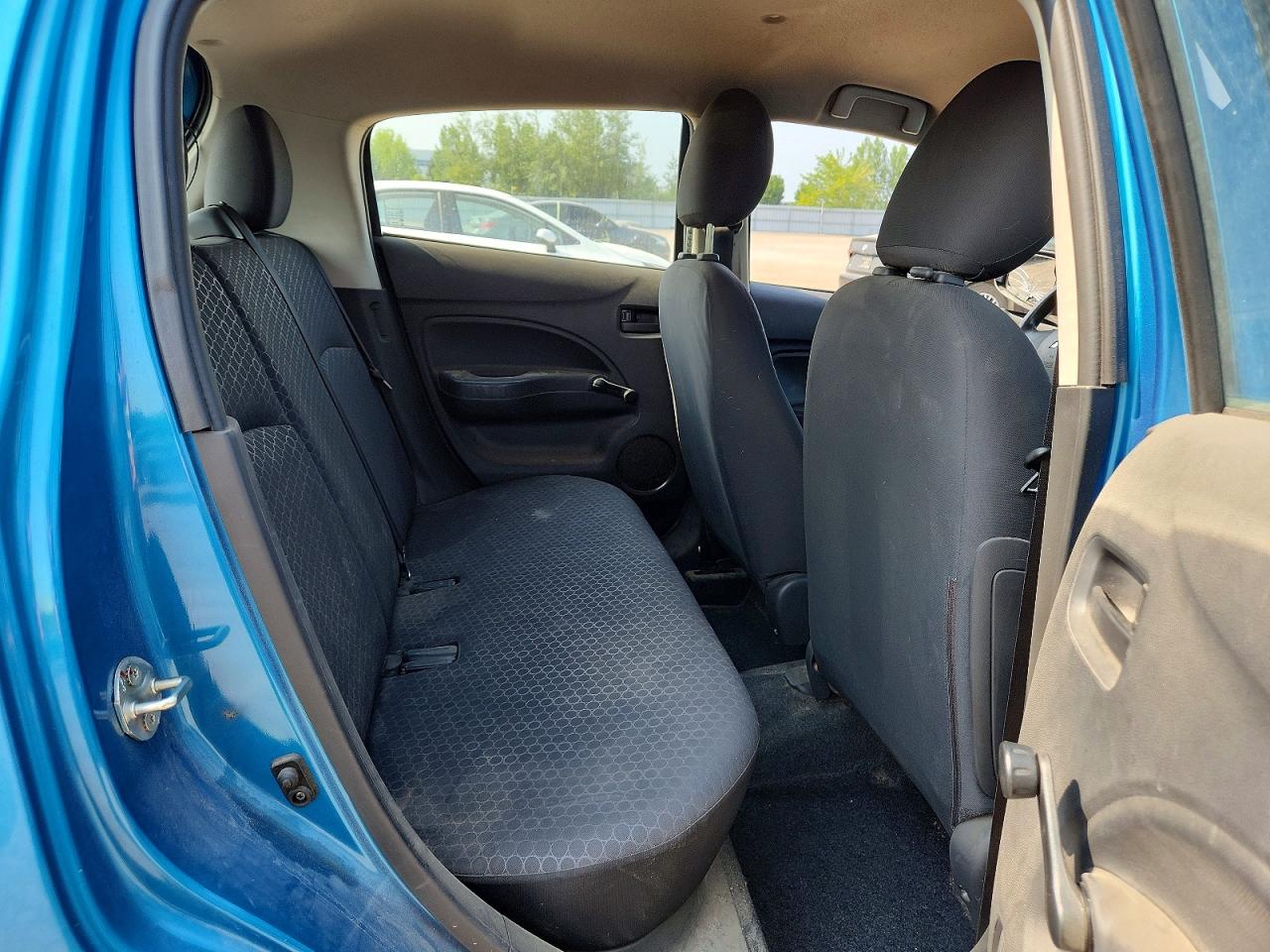 2014 Mitsubishi Mirage De Blue vin: ML32A3HJ4EH001636