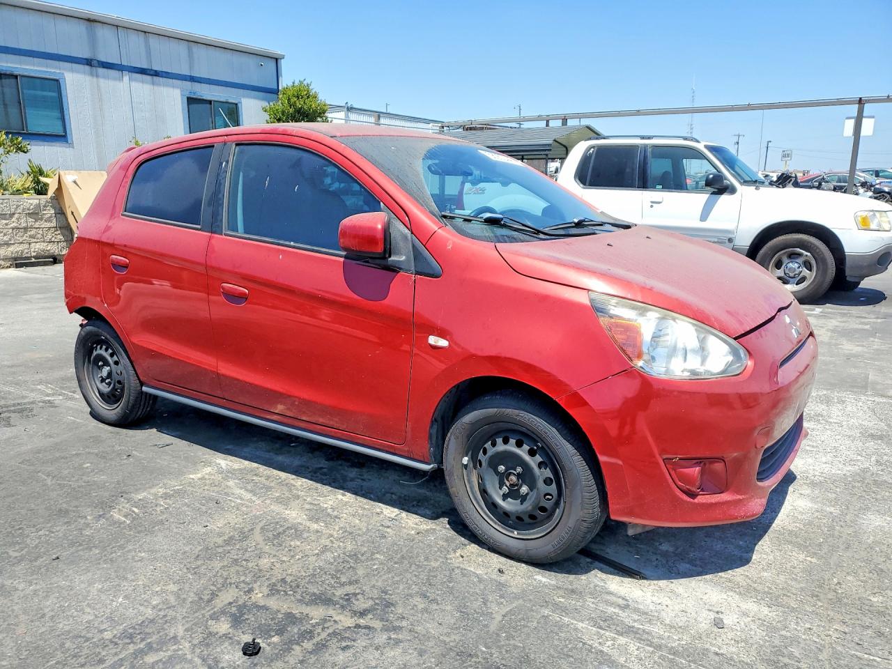 2015 Mitsubishi Mirage De Red vin: ML32A3HJ4FH032323