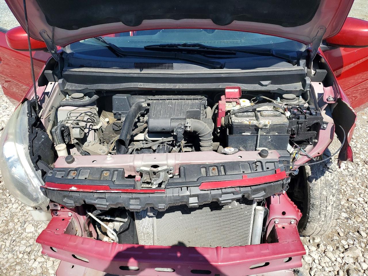 2019 Mitsubishi Mirage Es Красный vin: ML32A3HJ4KH010218