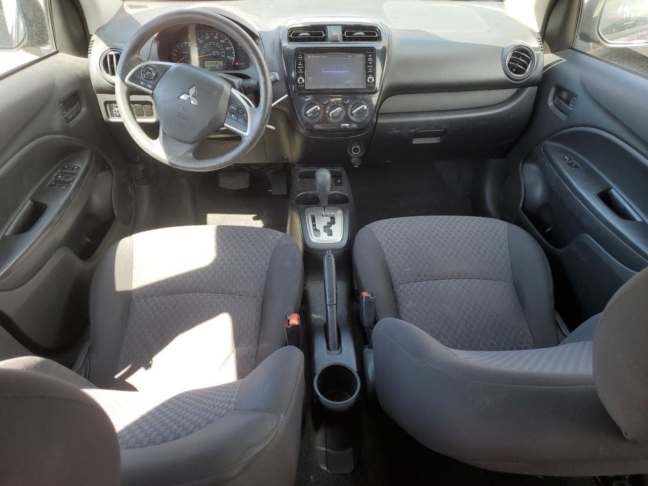 2019 Mitsubishi Mirage Es Maroon vin: ML32A3HJ4KH013717