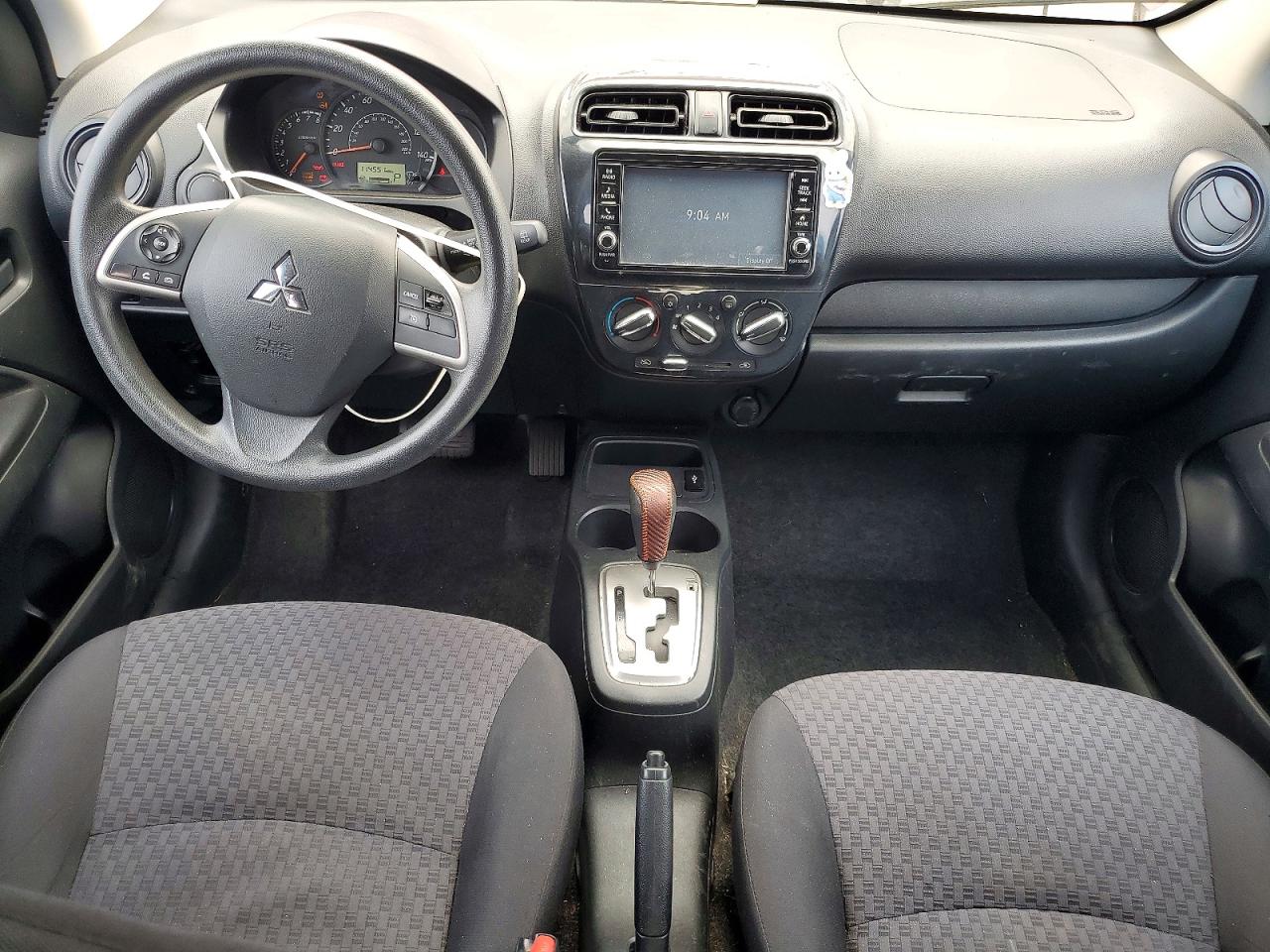 2019 Mitsubishi Mirage Es Maroon vin: ML32A3HJ4KH013717