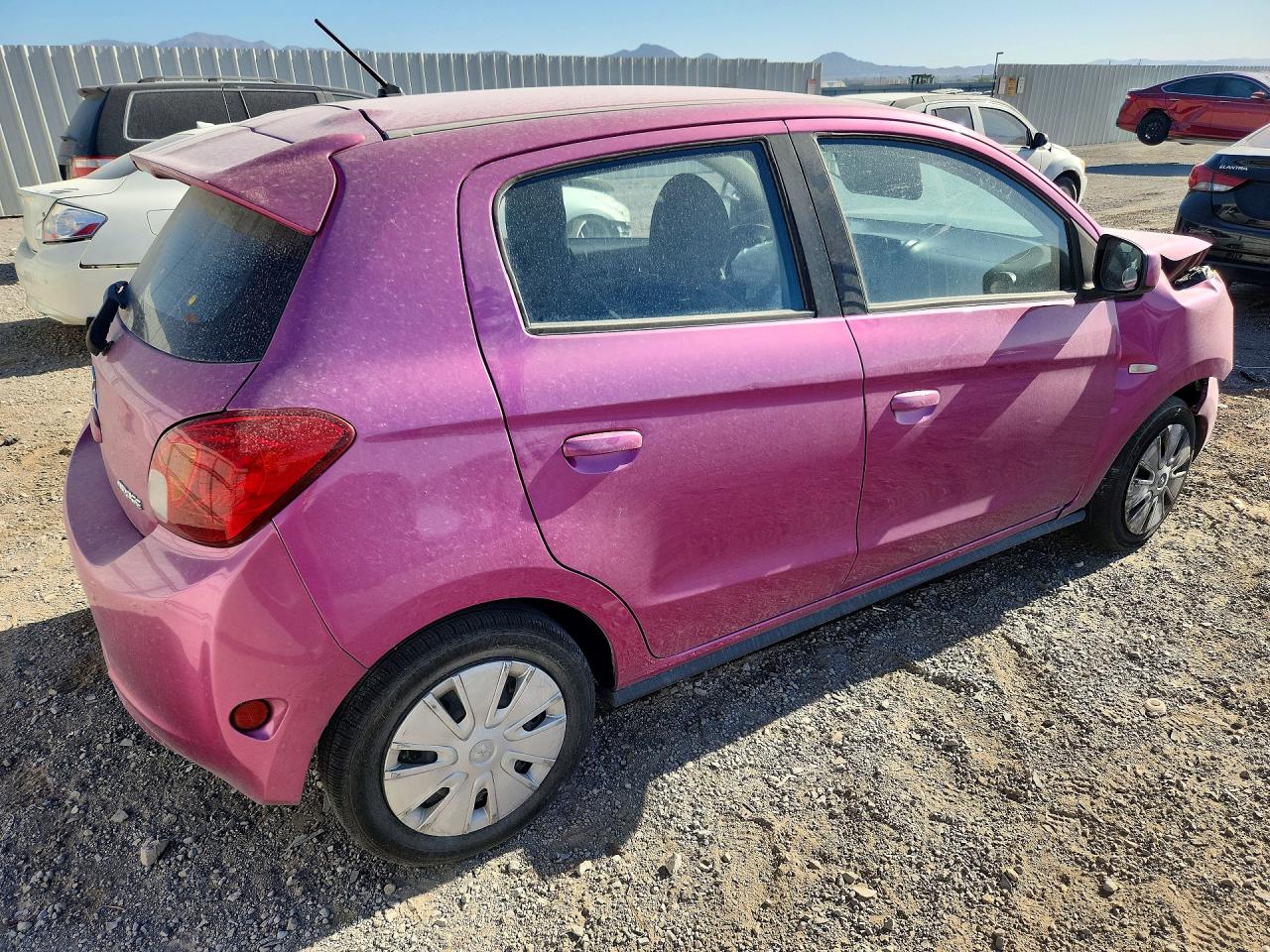 2015 Mitsubishi Mirage De Pink vin: ML32A3HJ5FH051785