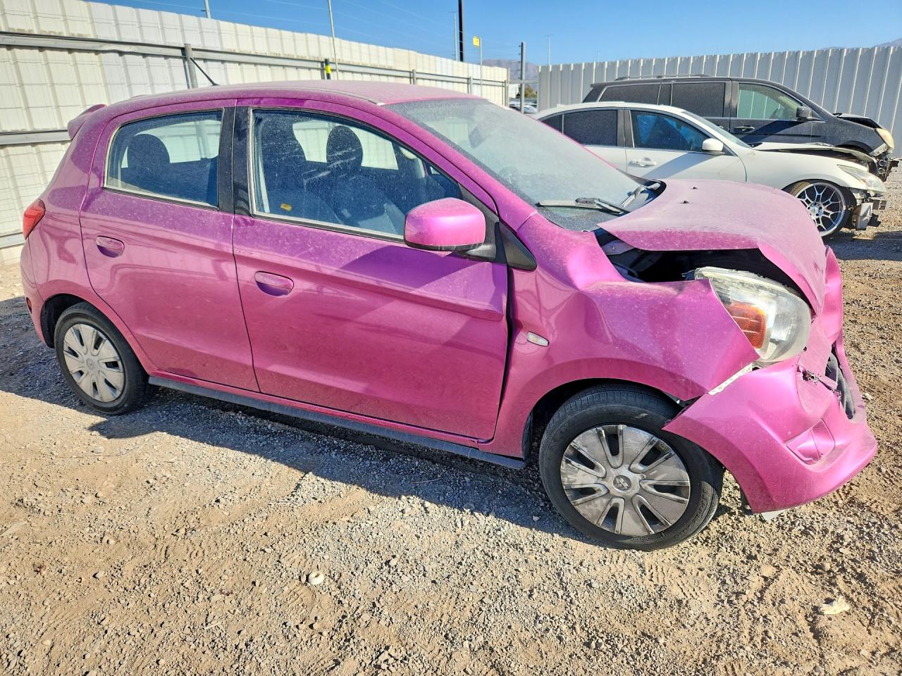 2015 Mitsubishi Mirage De Pink vin: ML32A3HJ5FH051785
