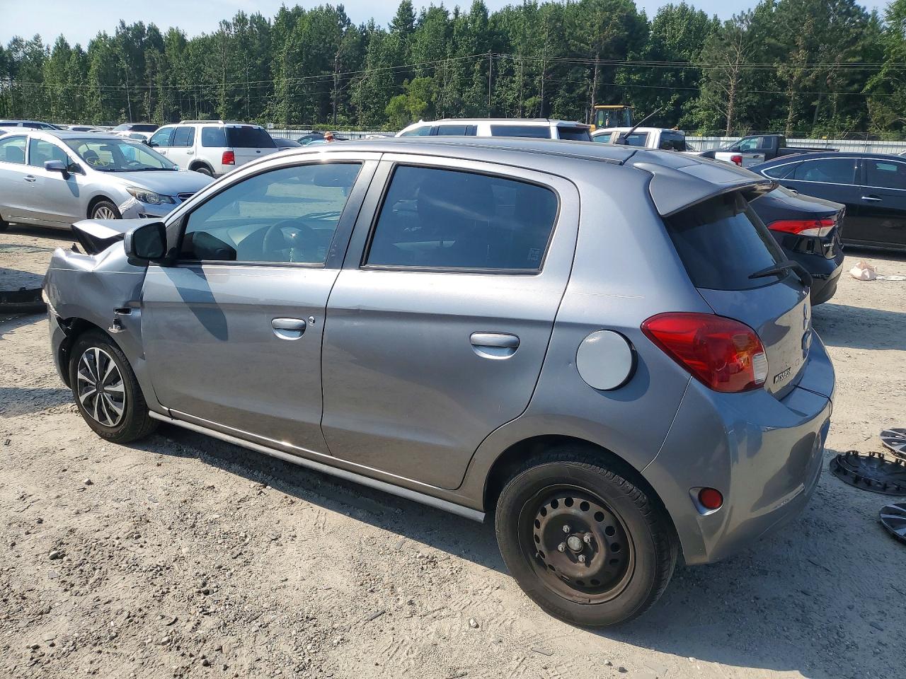 2015 Mitsubishi Mirage De Gray vin: ML32A3HJ5FH055299