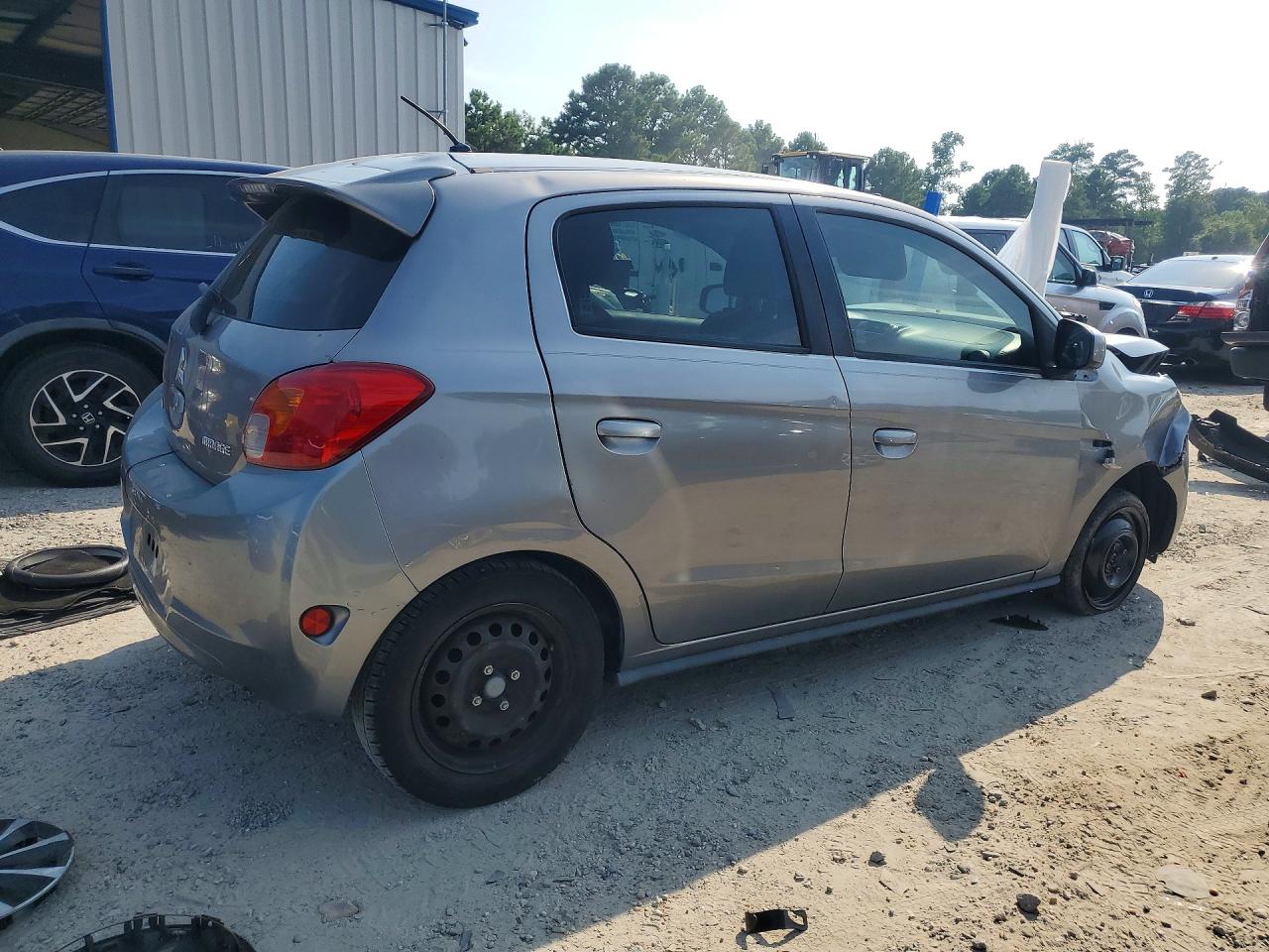 2015 Mitsubishi Mirage De Gray vin: ML32A3HJ5FH055299