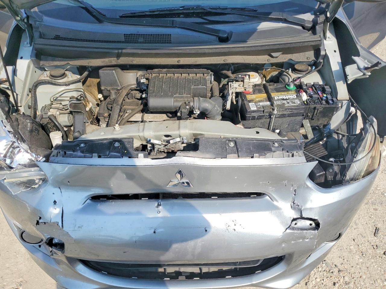 2015 Mitsubishi Mirage De Gray vin: ML32A3HJ5FH055299