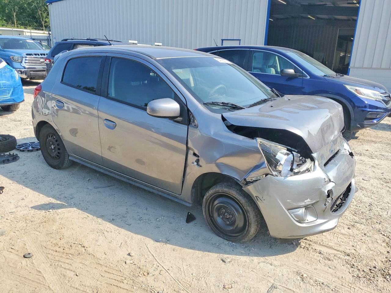 2015 Mitsubishi Mirage De Gray vin: ML32A3HJ5FH055299