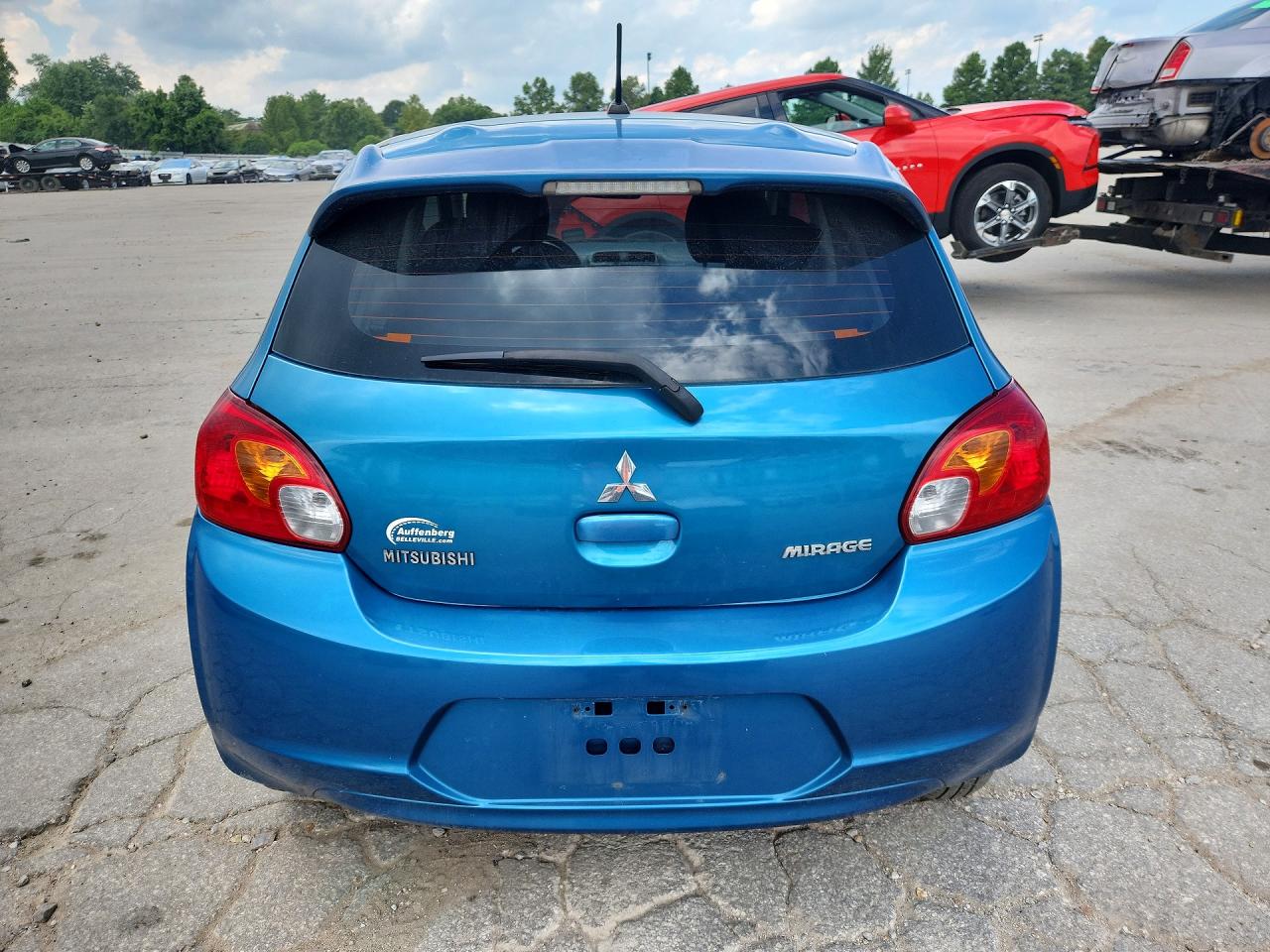 2015 Mitsubishi Mirage De Blue vin: ML32A3HJ5FH060292