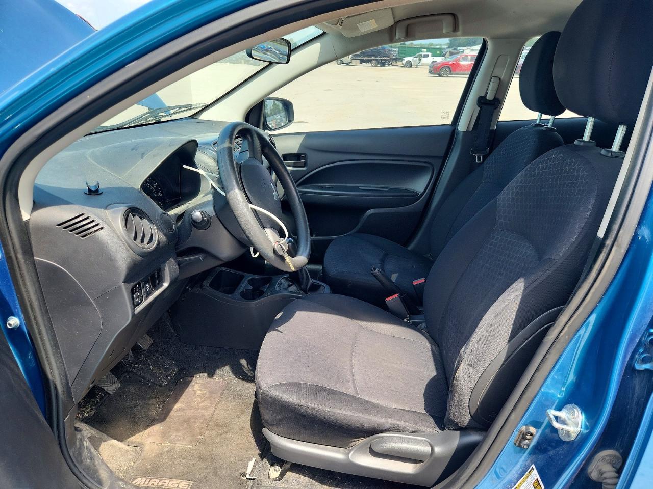 2015 Mitsubishi Mirage De Blue vin: ML32A3HJ5FH060292