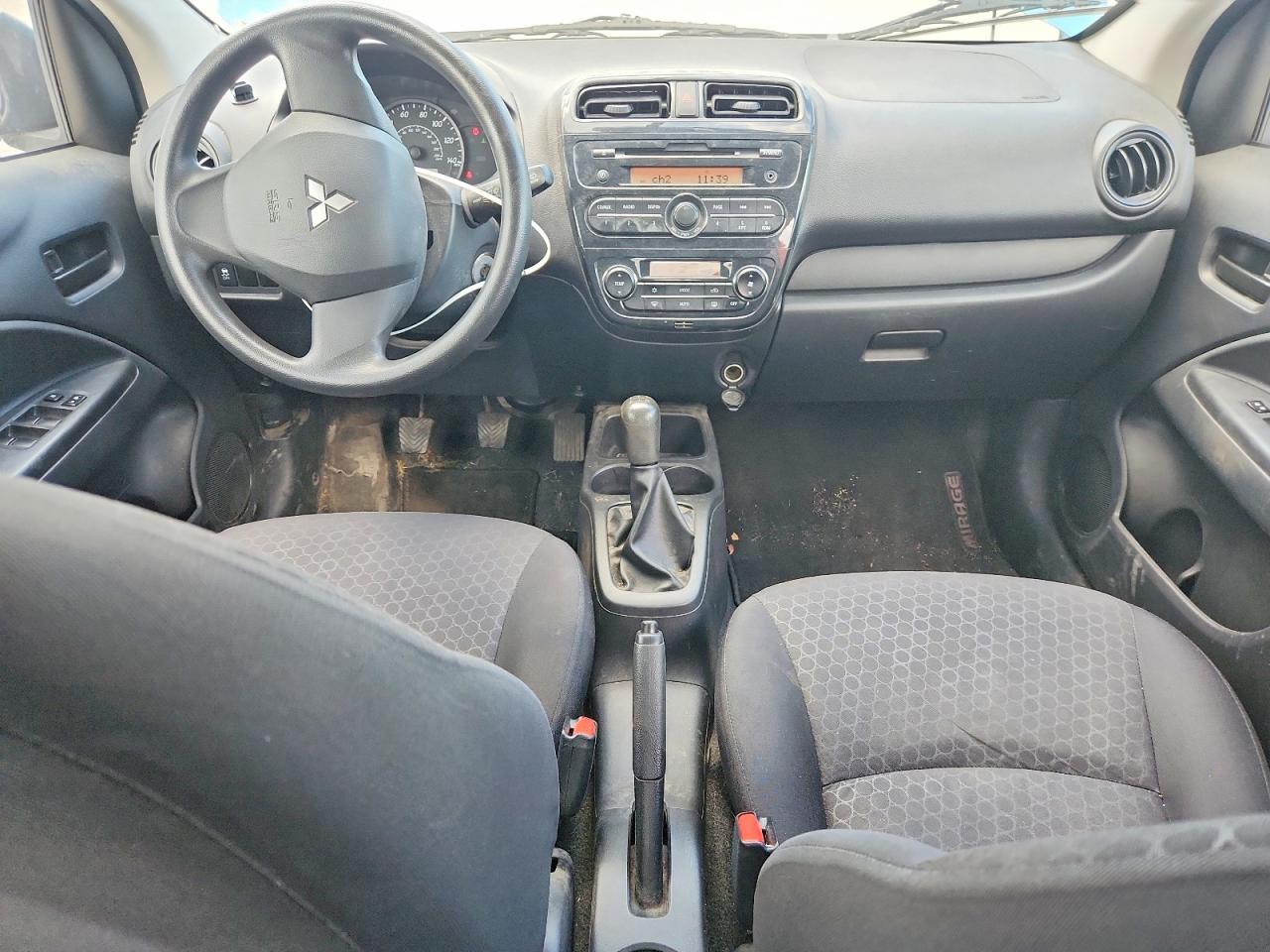 2015 Mitsubishi Mirage De Blue vin: ML32A3HJ5FH060292