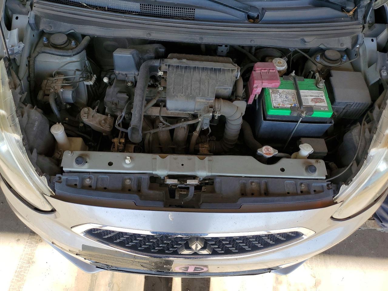2017 Mitsubishi Mirage Es Gray vin: ML32A3HJ5HH004582