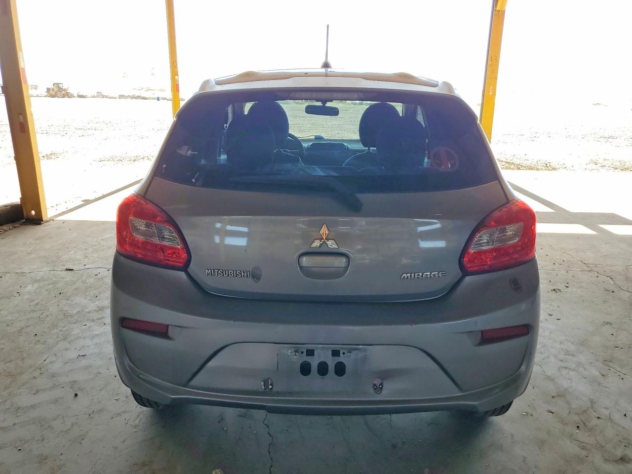 2017 Mitsubishi Mirage Es Gray vin: ML32A3HJ5HH004582