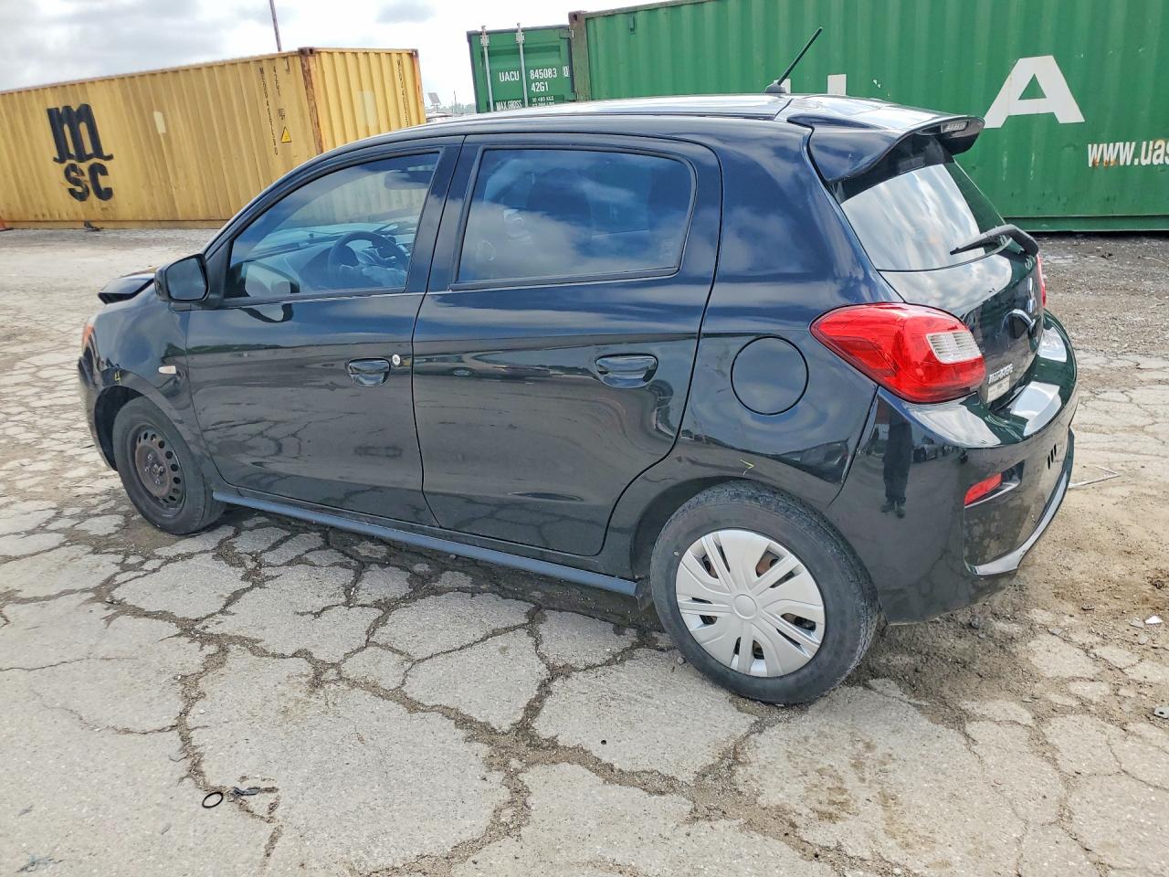 2020 Mitsubishi Mirage Es Black vin: ML32A3HJ5LH006891