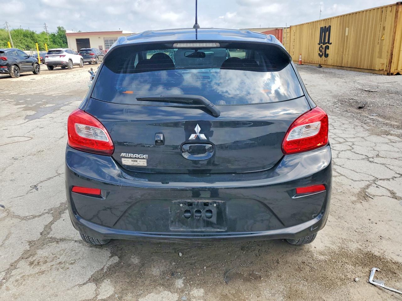 2020 Mitsubishi Mirage Es Black vin: ML32A3HJ5LH006891