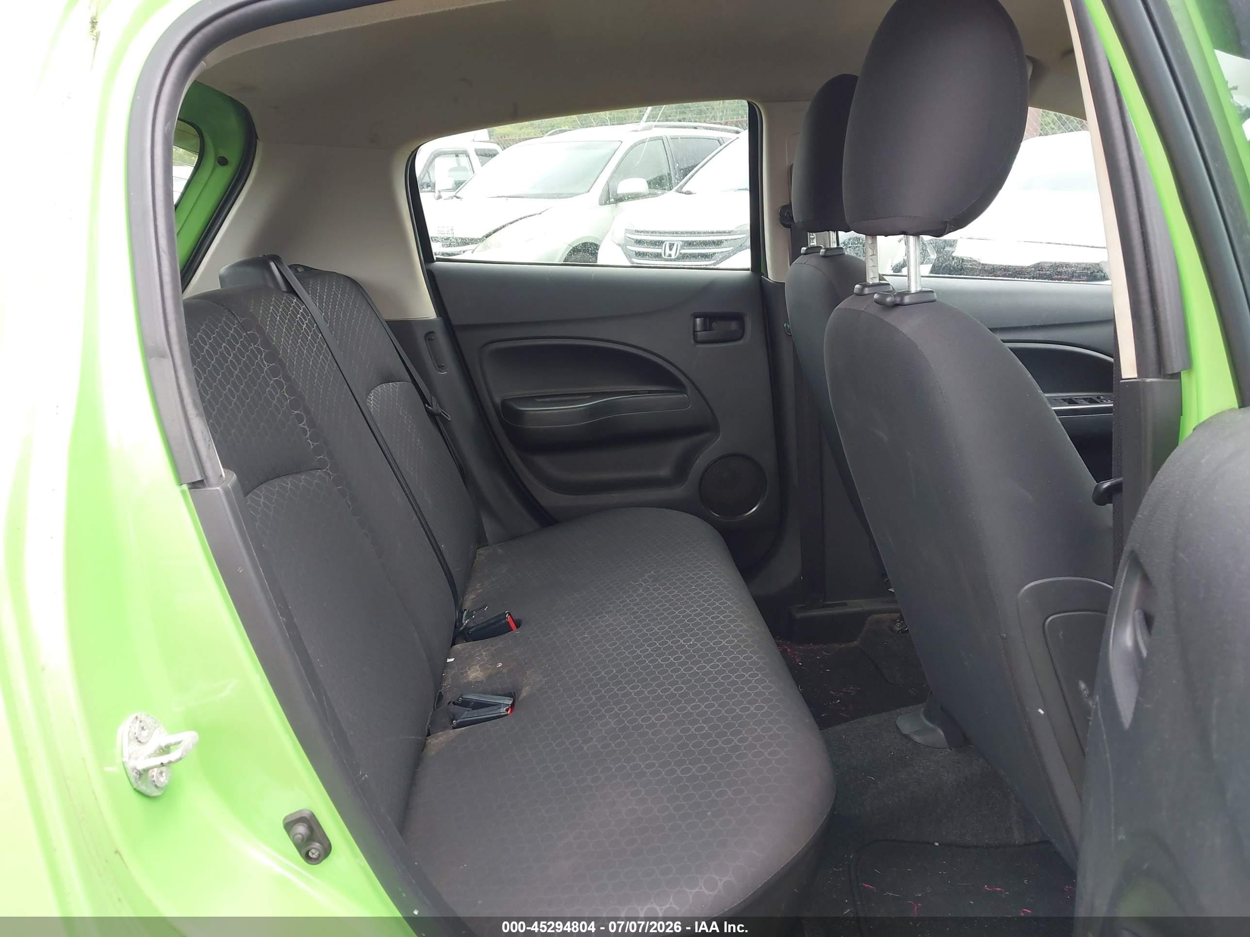 2014 Mitsubishi Mirage De Green vin: ML32A3HJ6EH002948