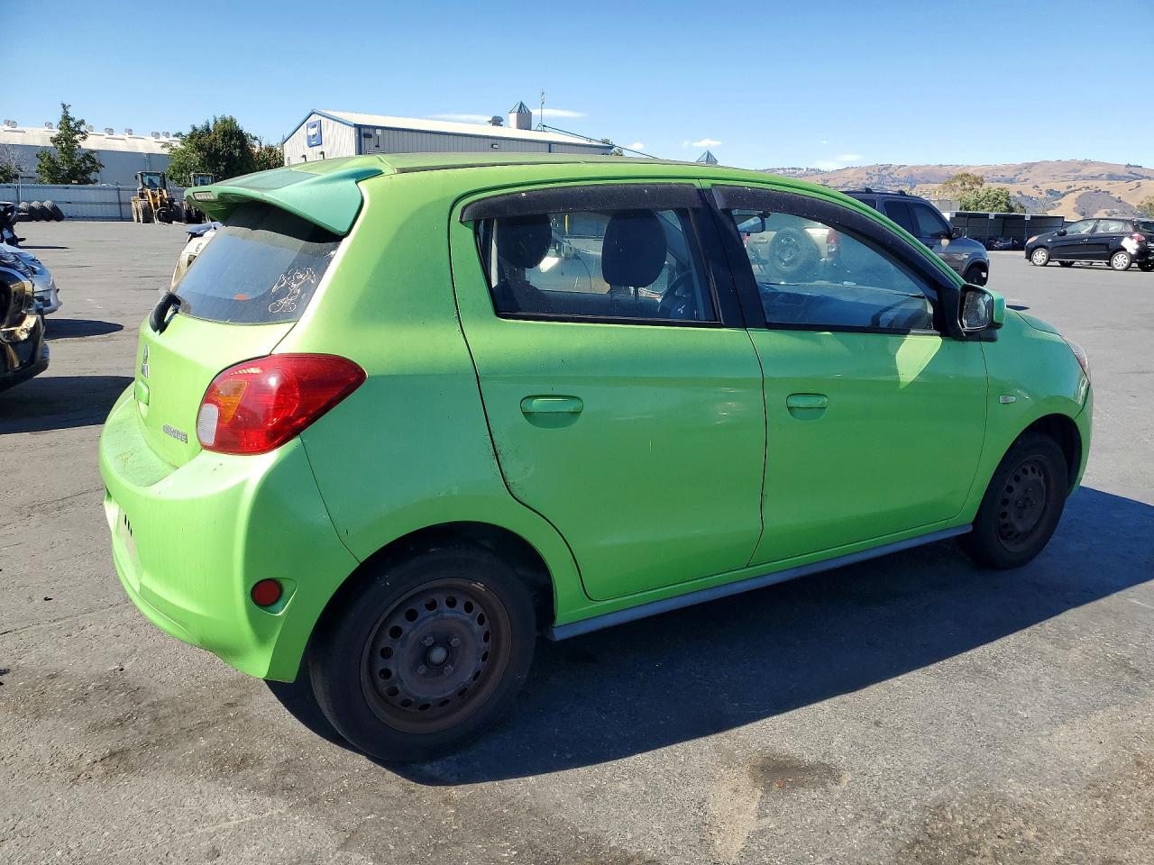 2014 Mitsubishi Mirage De Green vin: ML32A3HJ6EH011620