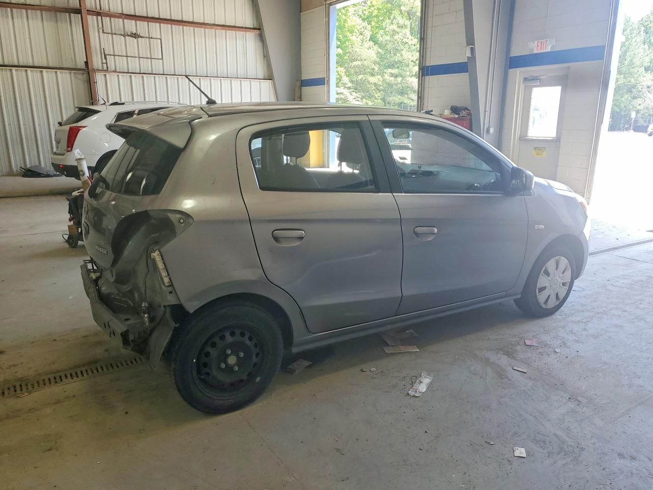 2015 Mitsubishi Mirage De Gray vin: ML32A3HJ6FH049348