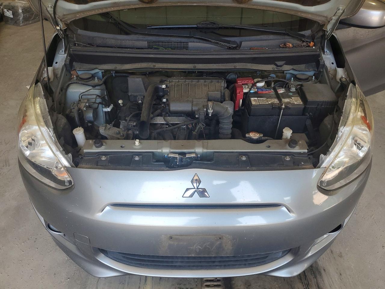 2015 Mitsubishi Mirage De Gray vin: ML32A3HJ6FH049348