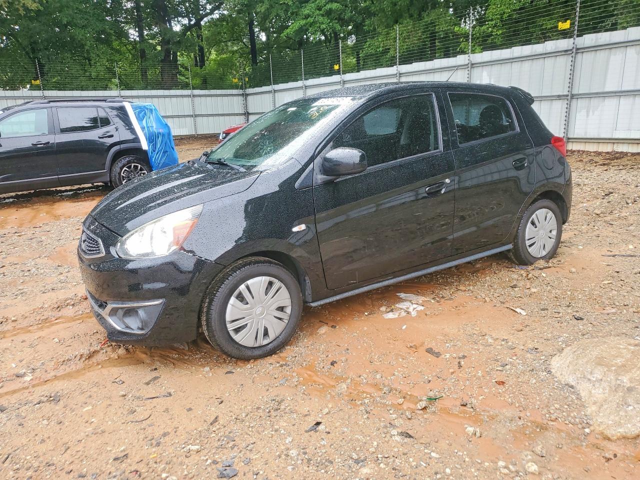 2017 Mitsubishi Mirage Es Black vin: ML32A3HJ6HH011007