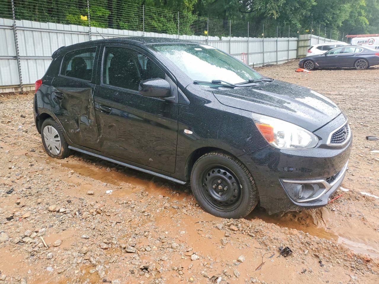2017 Mitsubishi Mirage Es Black vin: ML32A3HJ6HH011007