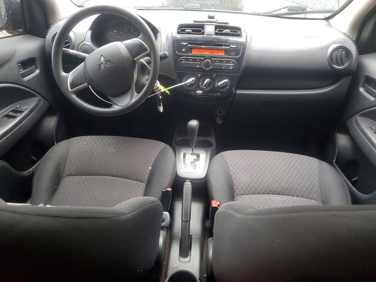 2017 Mitsubishi Mirage Es Black vin: ML32A3HJ6HH011007